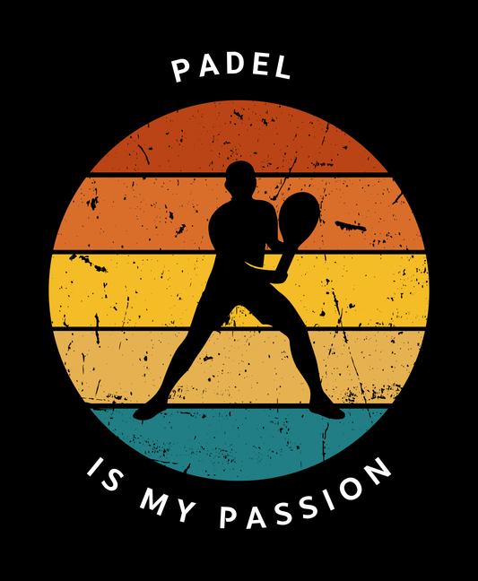 Colourful Retro Padel T-shirt